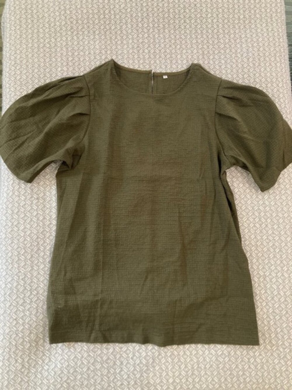 Green Women's Blouse Size Large